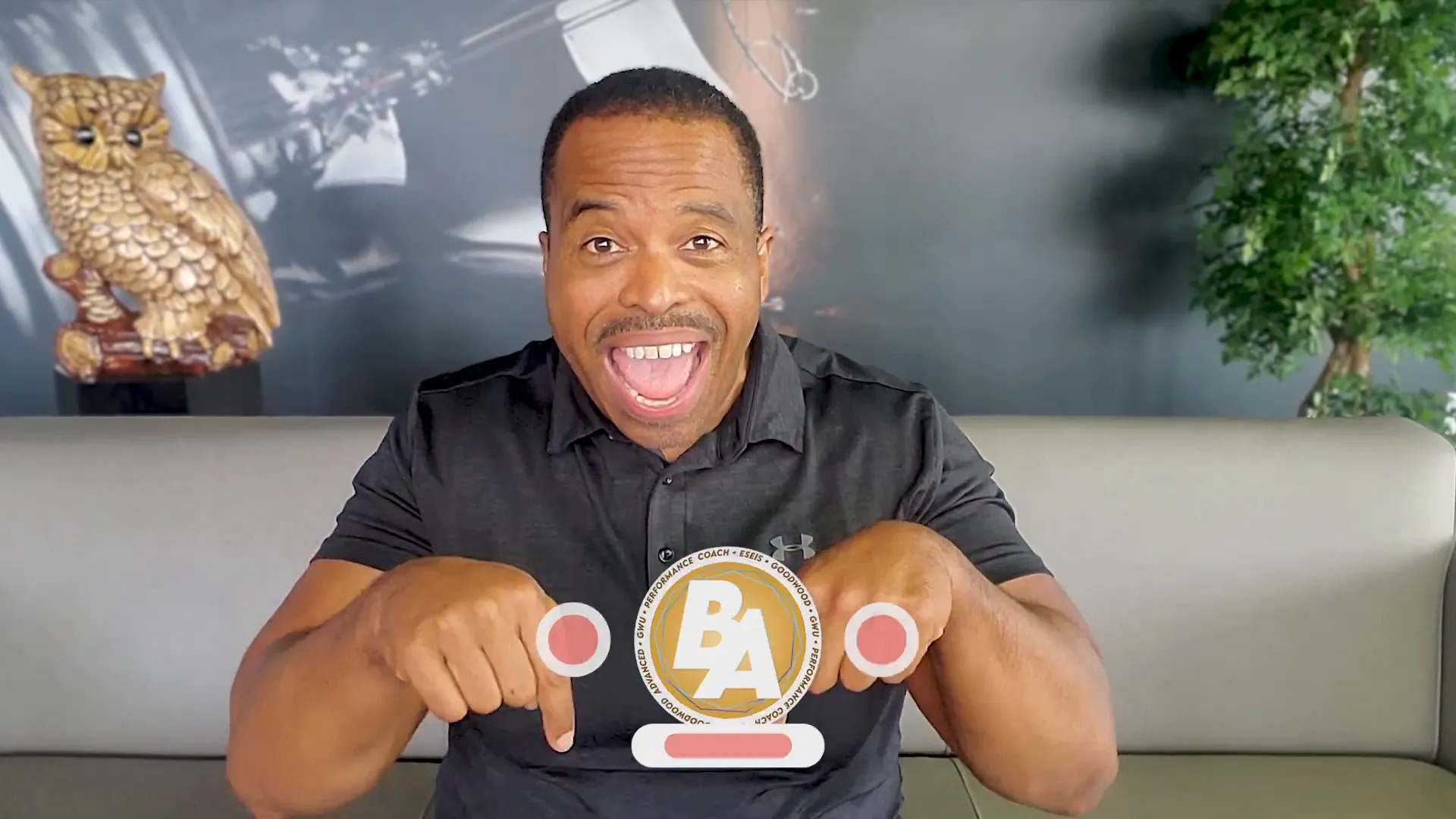 Uncle B encouraging you