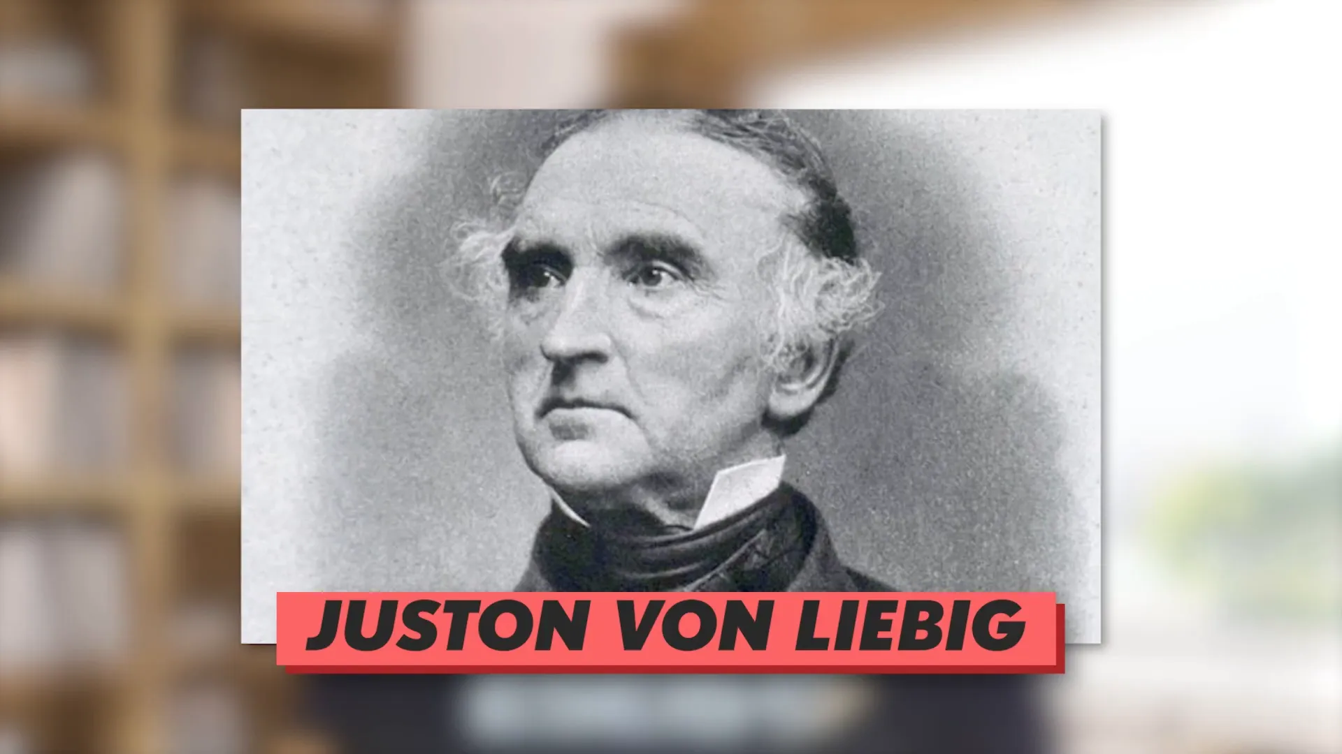 Portrait of Justin von Liebig