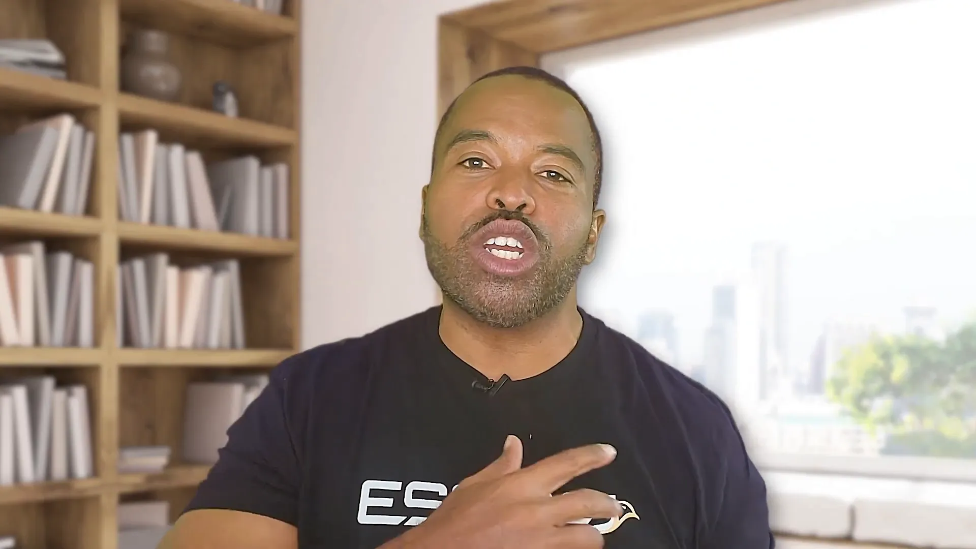 Man reflecting on food and health