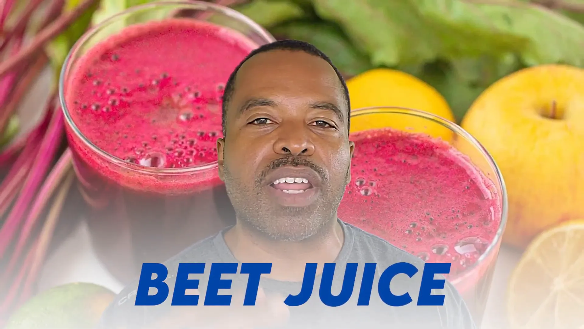 Beet juice in a glass