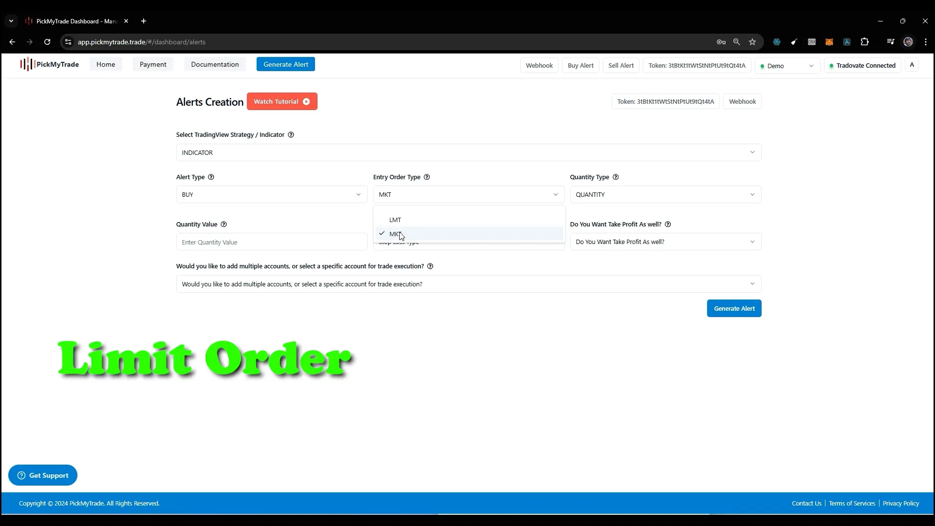 Explaining limit orders