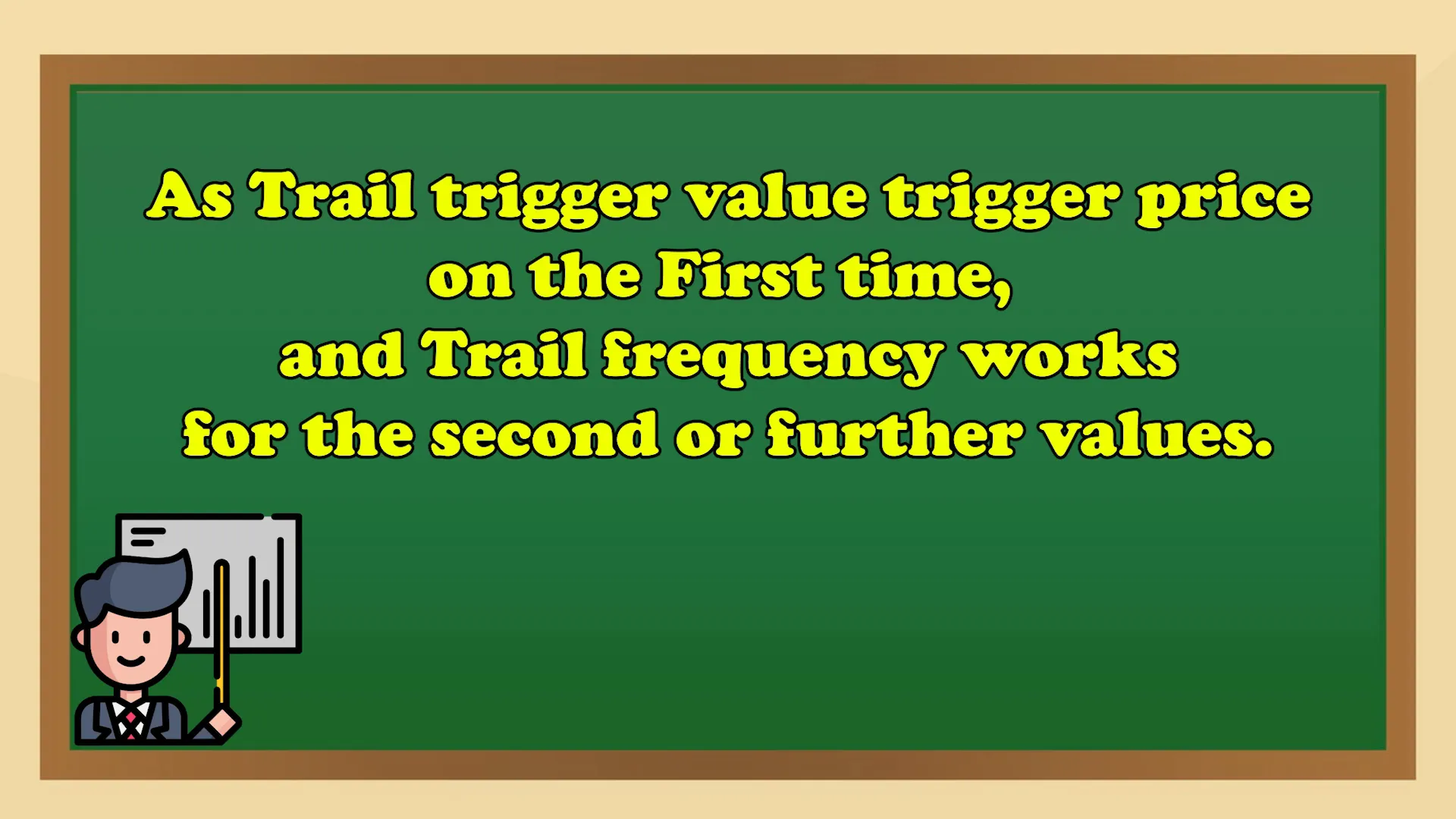 Understanding trail trigger value in Tradovate