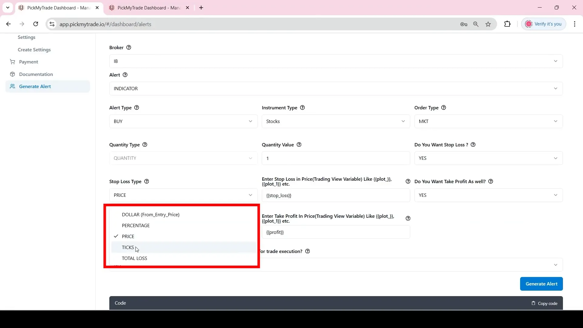 Utilising Tick Values for Precision