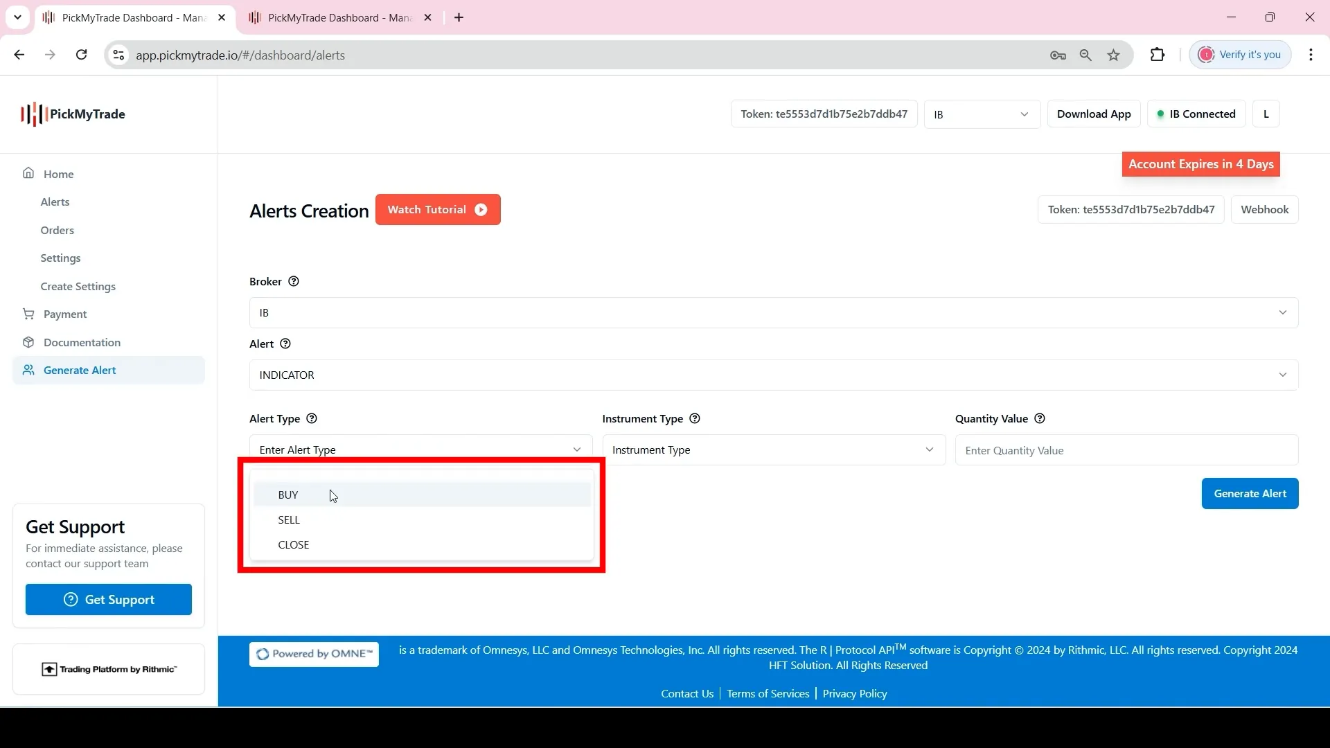 Understanding Alert Types