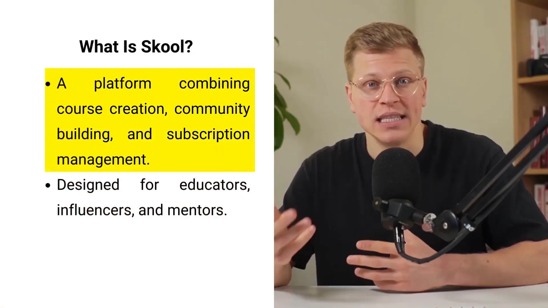 Overview of Skool platform and founder Sam Ovens