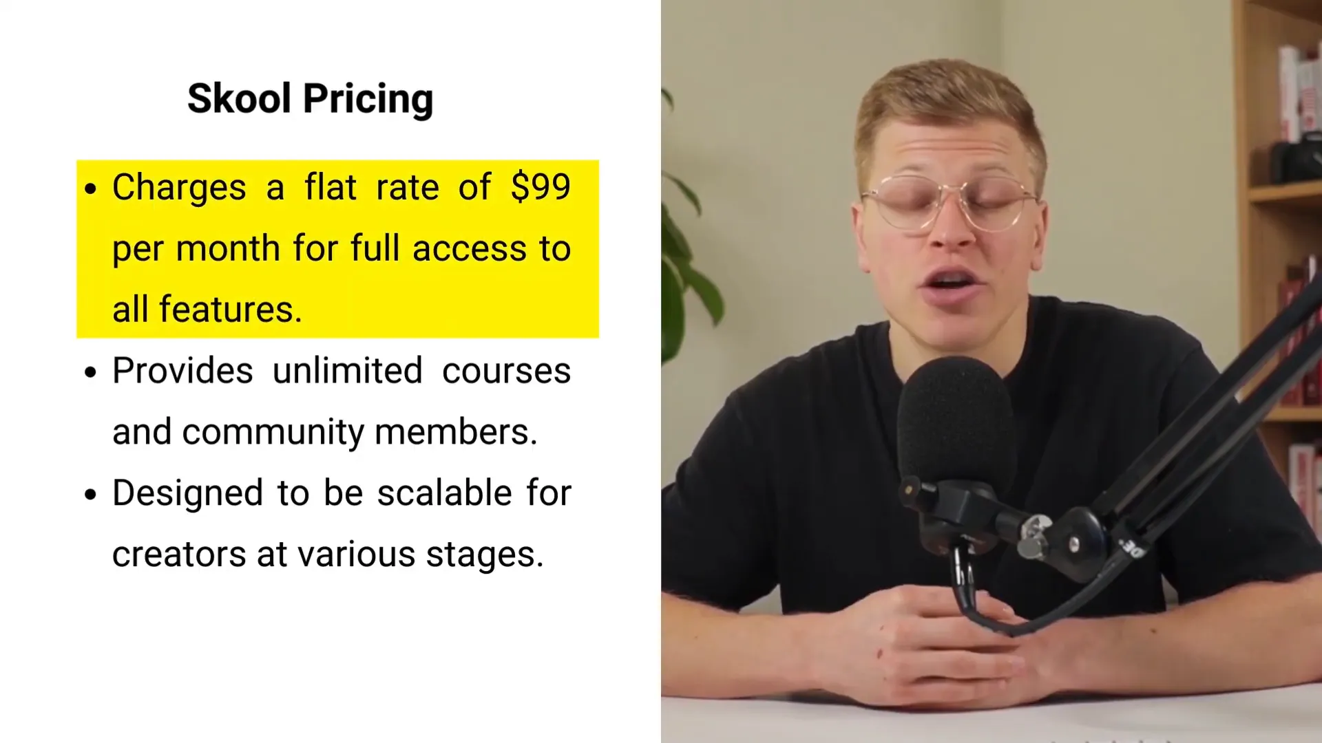 Skool pricing details and benefits