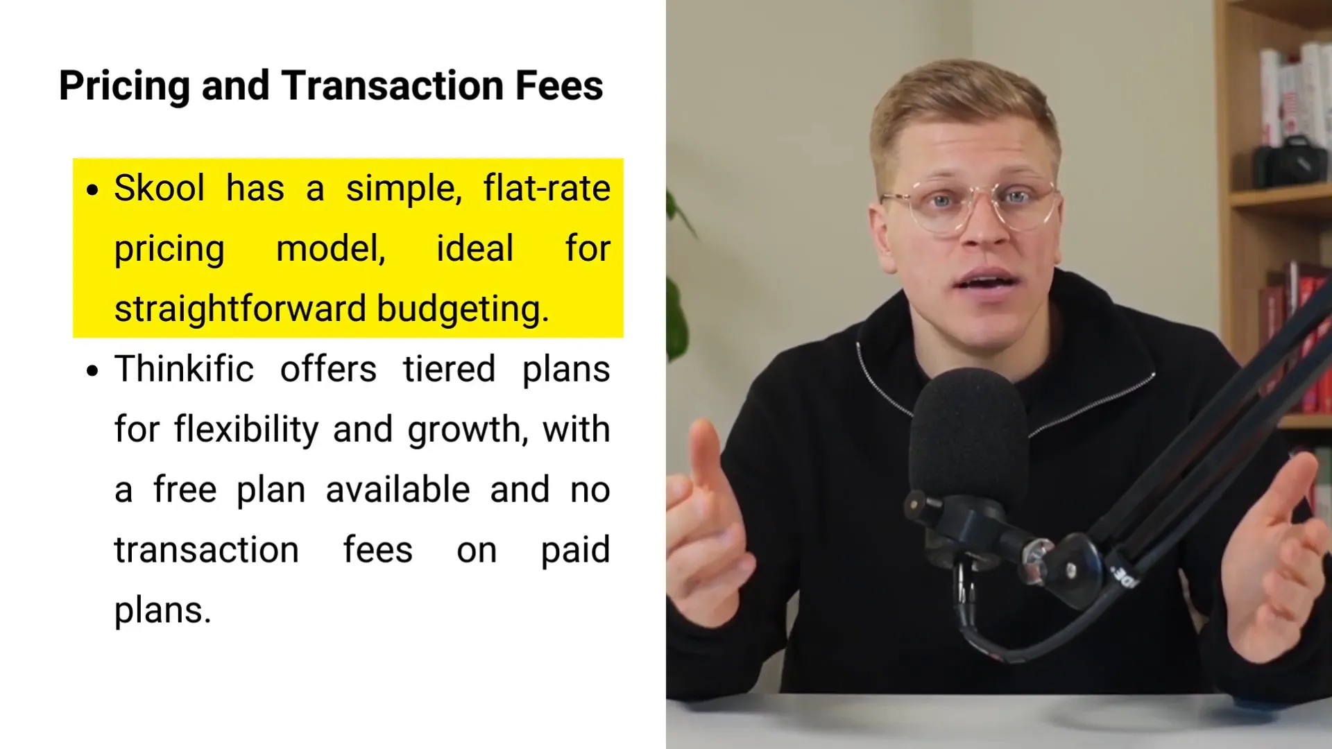 Skool pricing overview