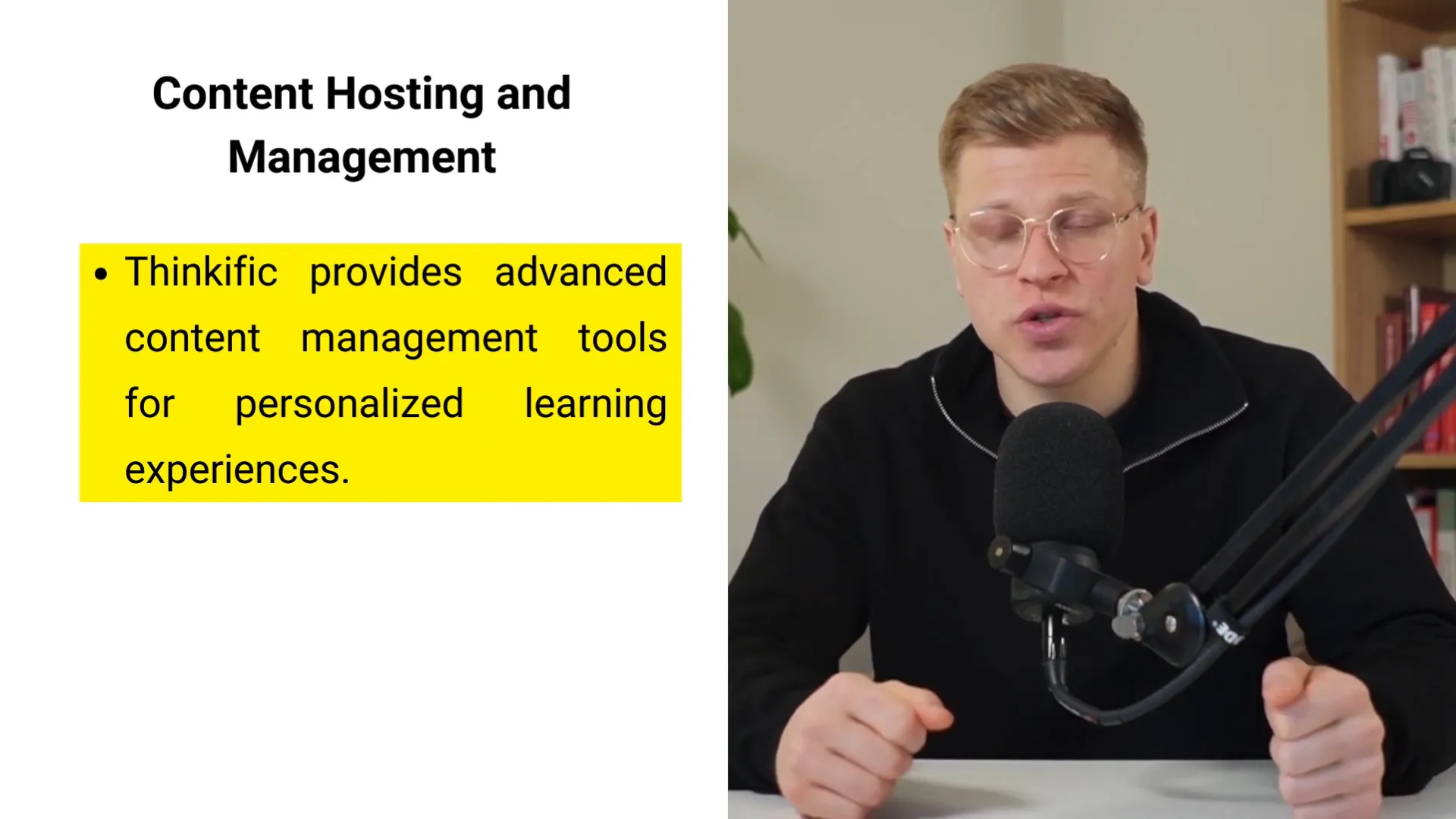 Thinkific drip content and lesson prerequisites