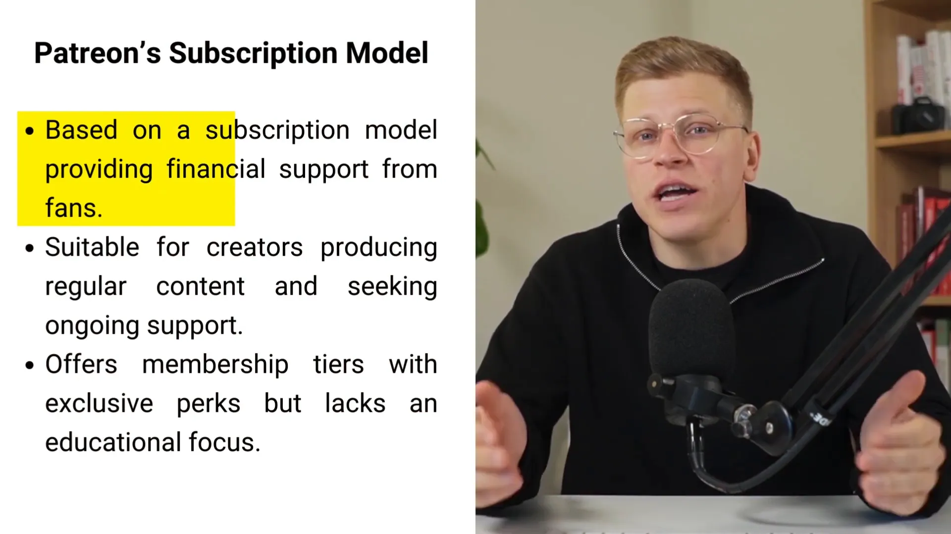 Patreon subscription tiers and exclusive membership perks