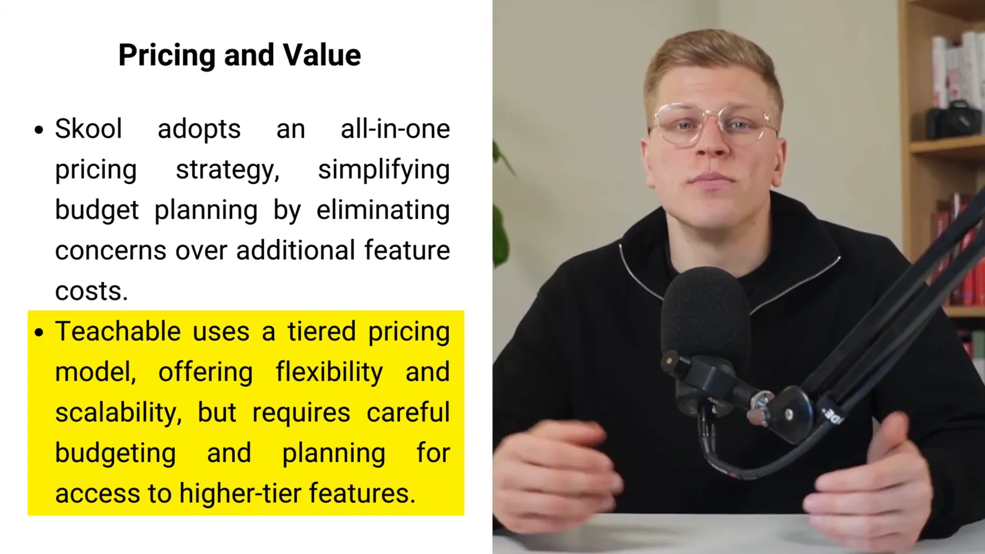 Teachable premium support options