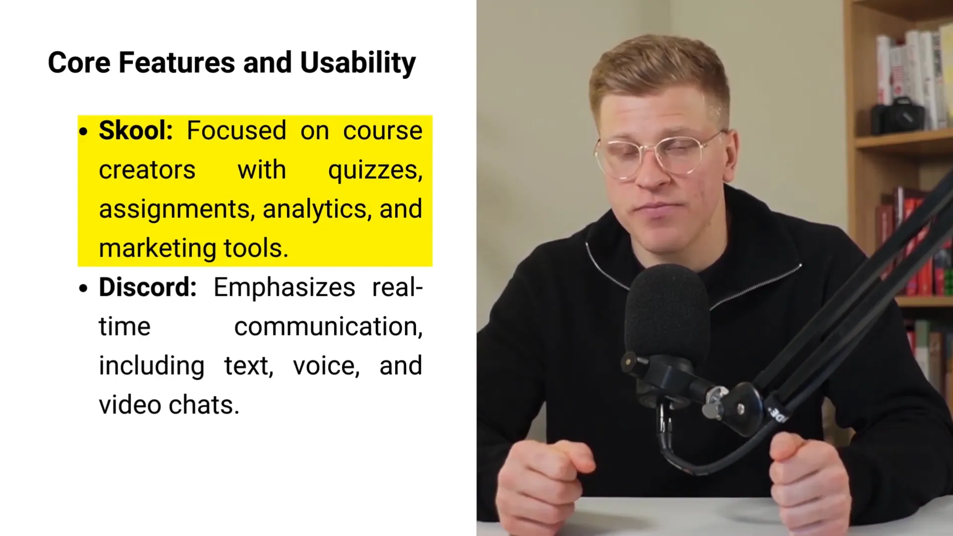 Skool course creation tools interface