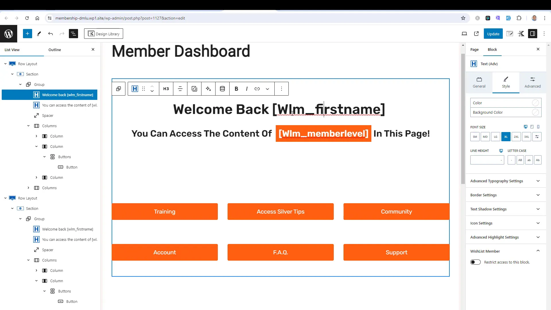 Dynamic Shortcodes Example