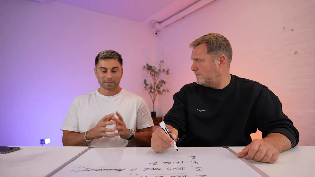 Henry explaining he almost sold equity early to investors