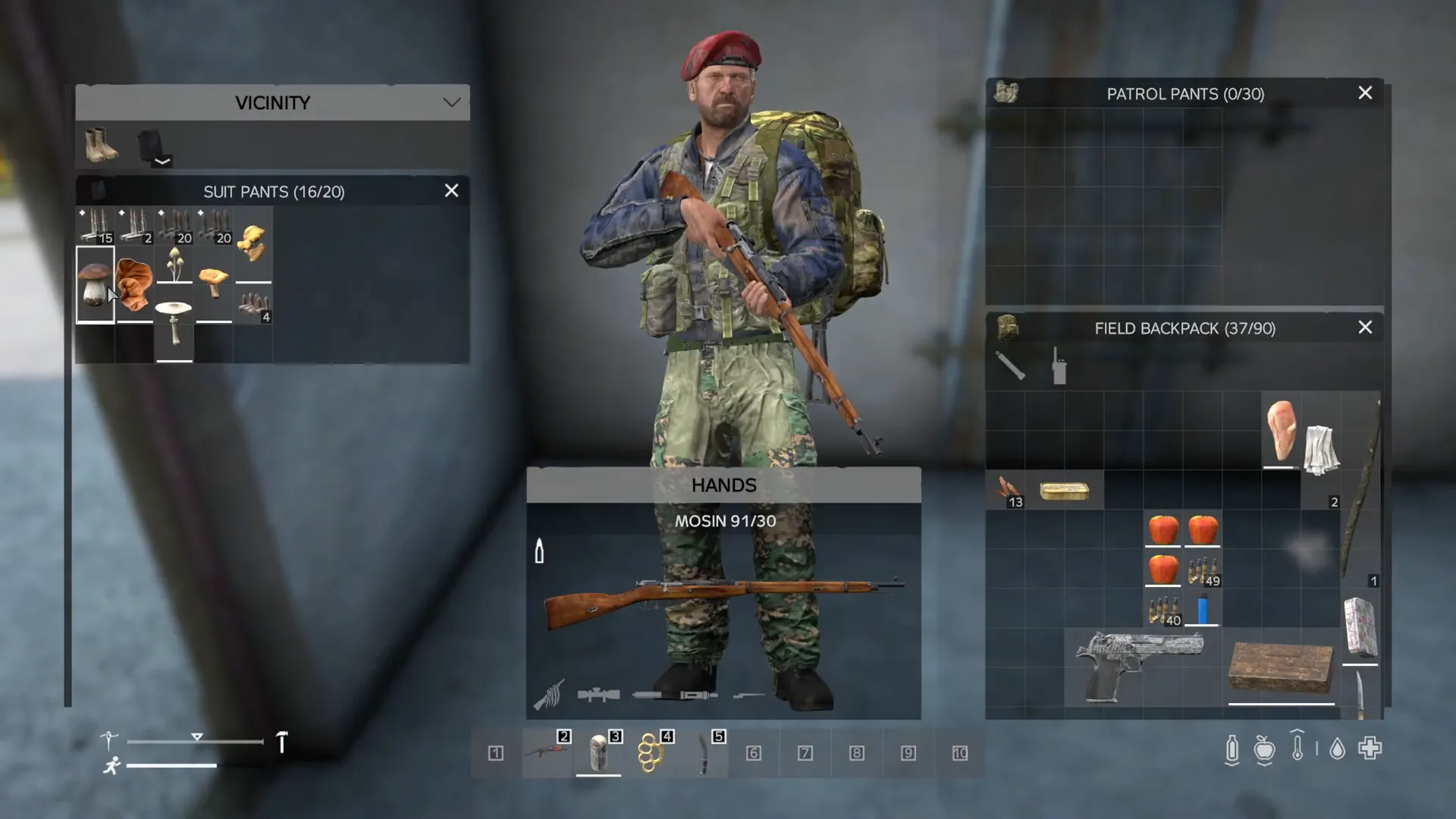 Two players communicating