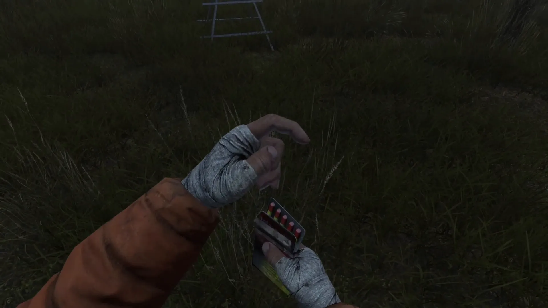 Player taking medication