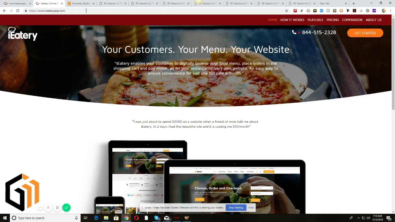GFunnel Restaurants app features and benefits