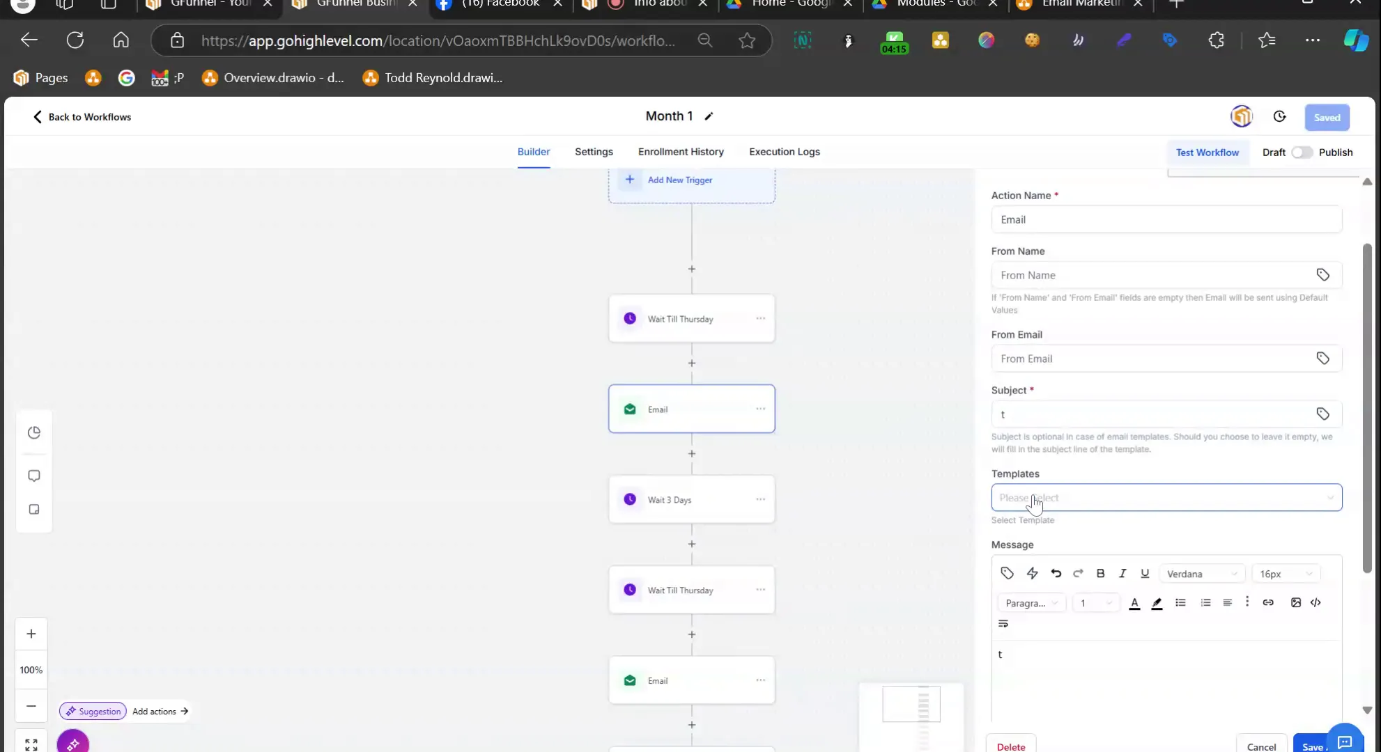 Unsubscribe Workflow
