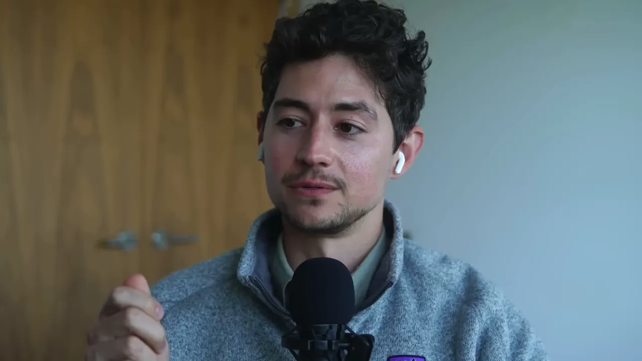 Nick describing 15-minute time audit and lifestyle improvements