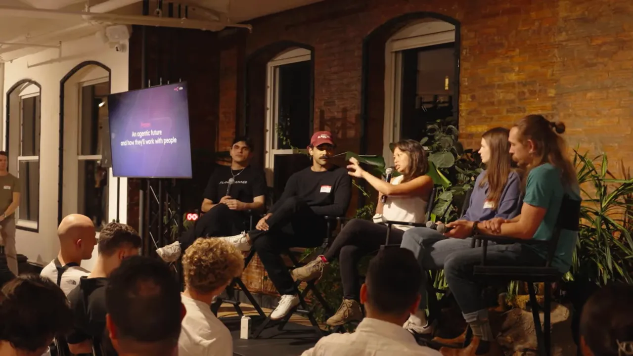 Panelist giving closing notes on input checking