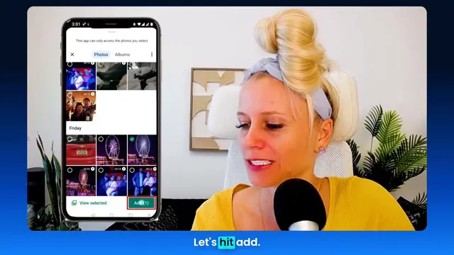 Upload confirmation after adding media from gallery to folder