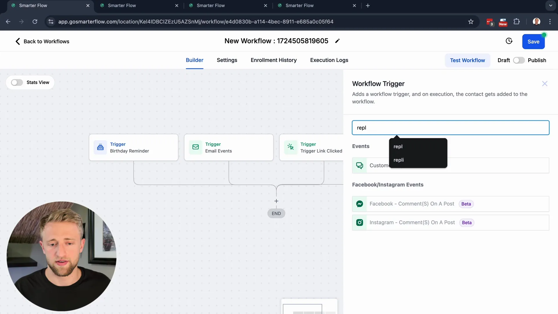 Understanding actions and triggers in Lead Connector