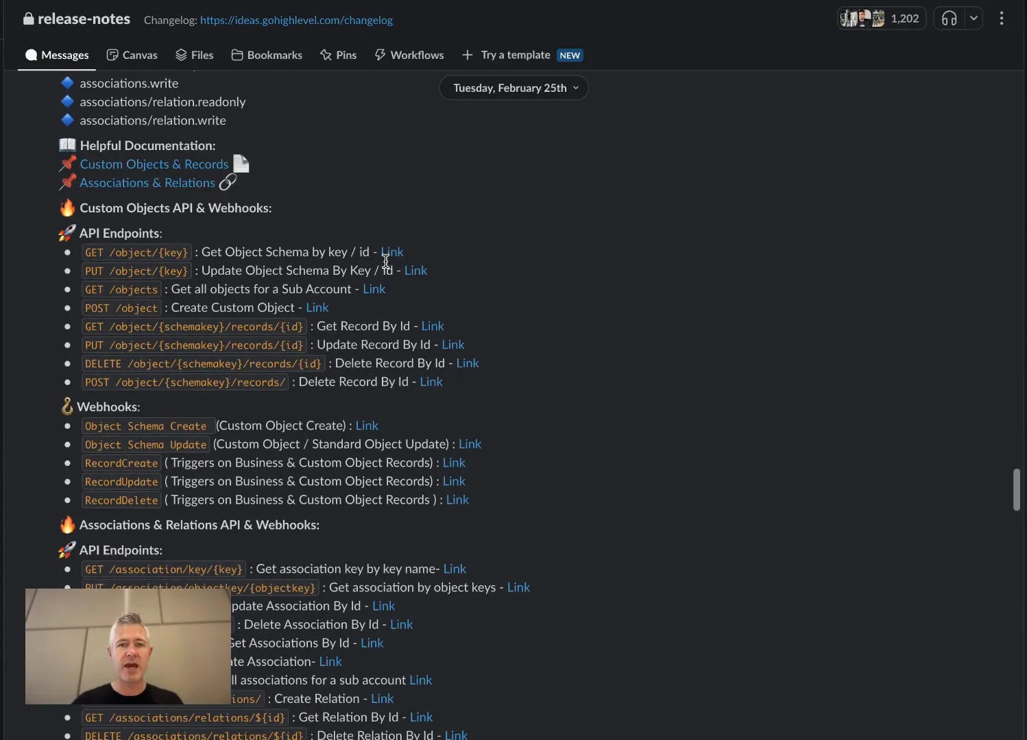 Associations Overview