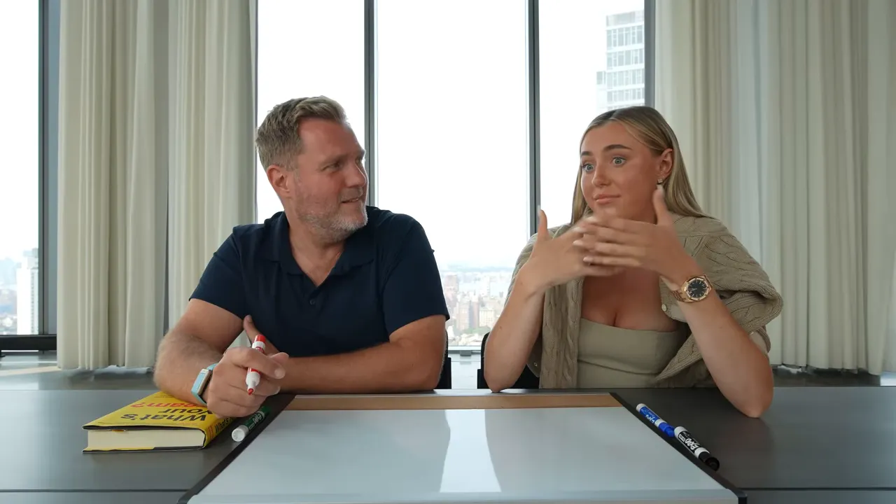 Amy describing London Fashion Week investment and its impact