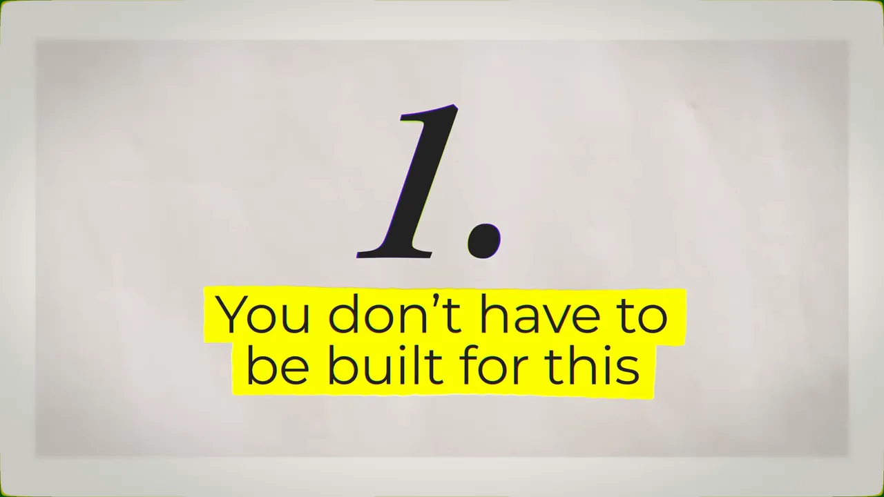 Amy Smale introducing the first key truth: you don't have to be built for entrepreneurship