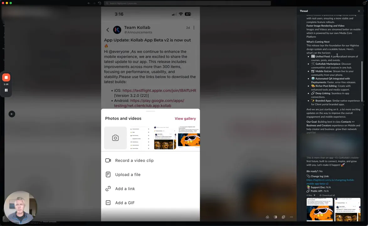 Announcement of unified feed and marketplace coming soon