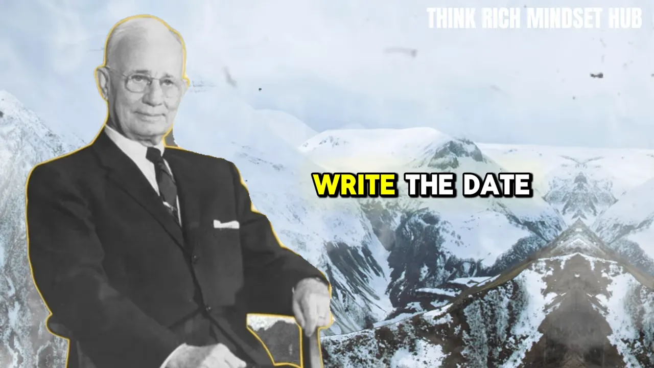 Writing a decree on a blank page