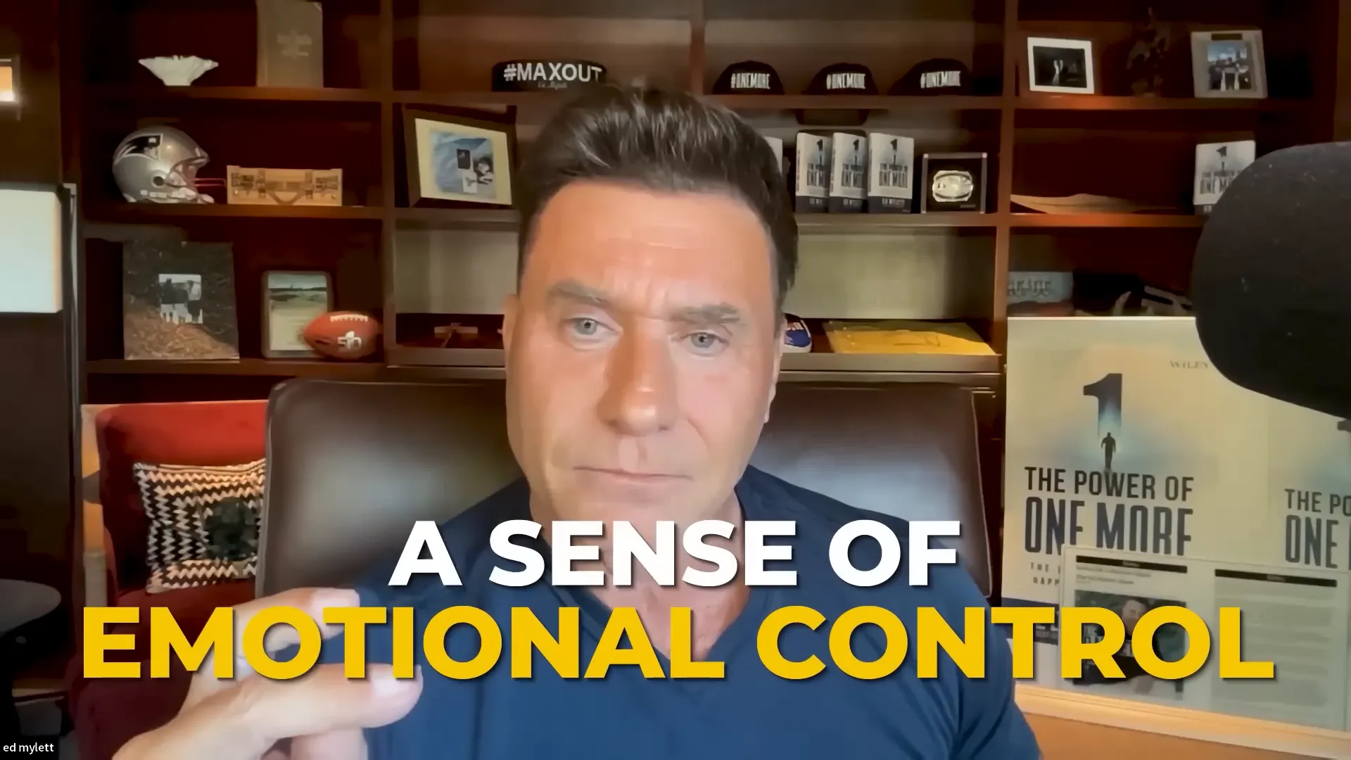 Emotional control is essential for success