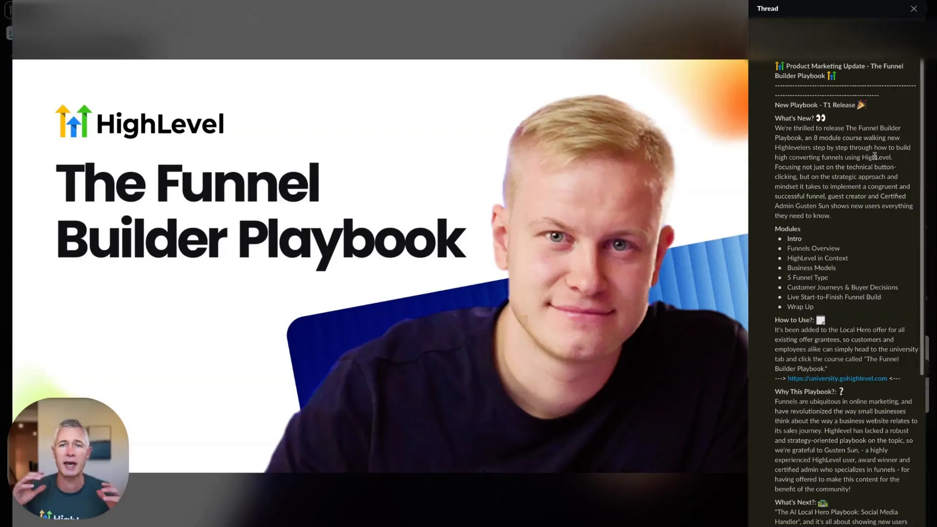 GFunnel's marketing funnel playbook overview