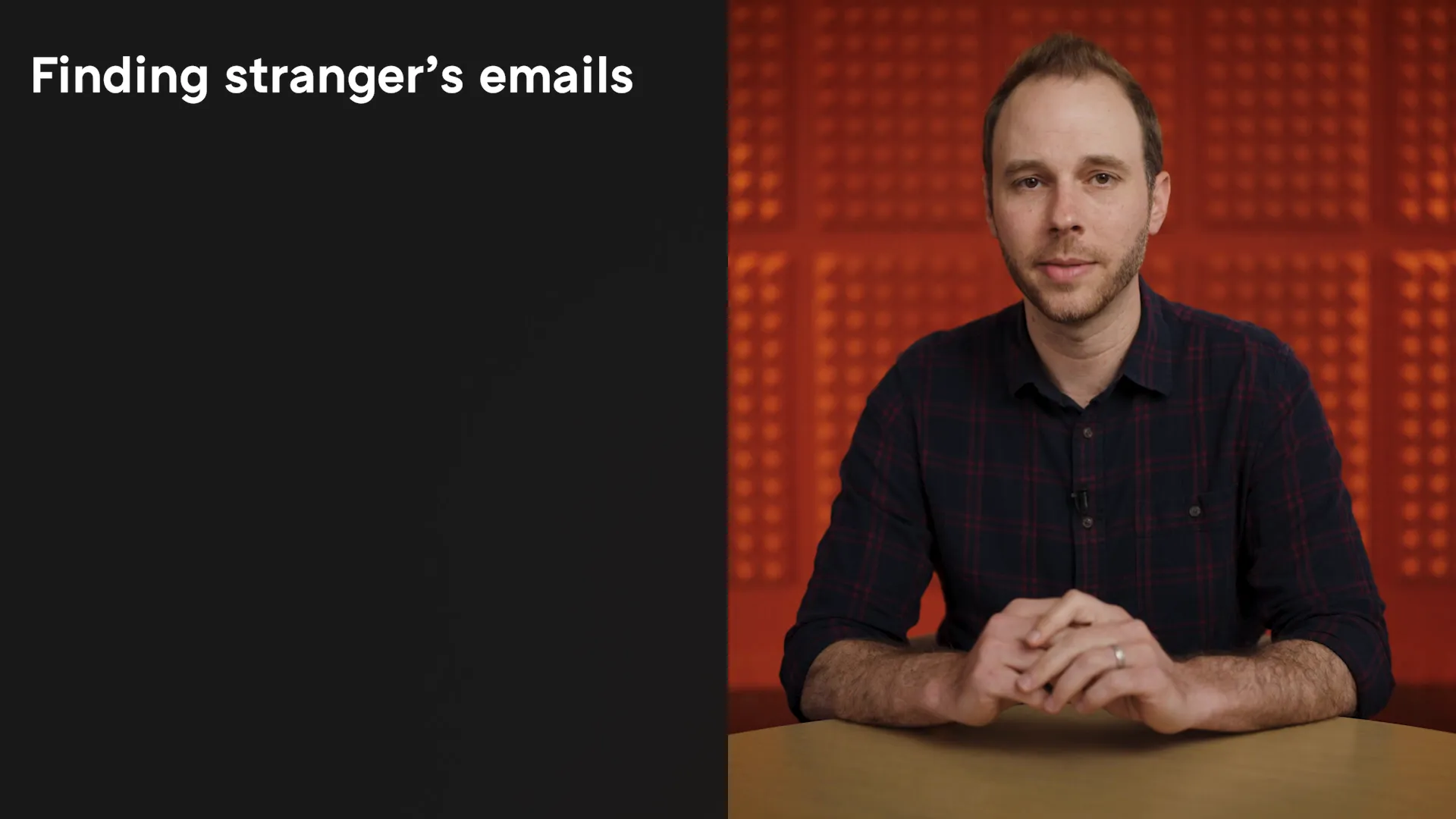 Finding emails for outreach