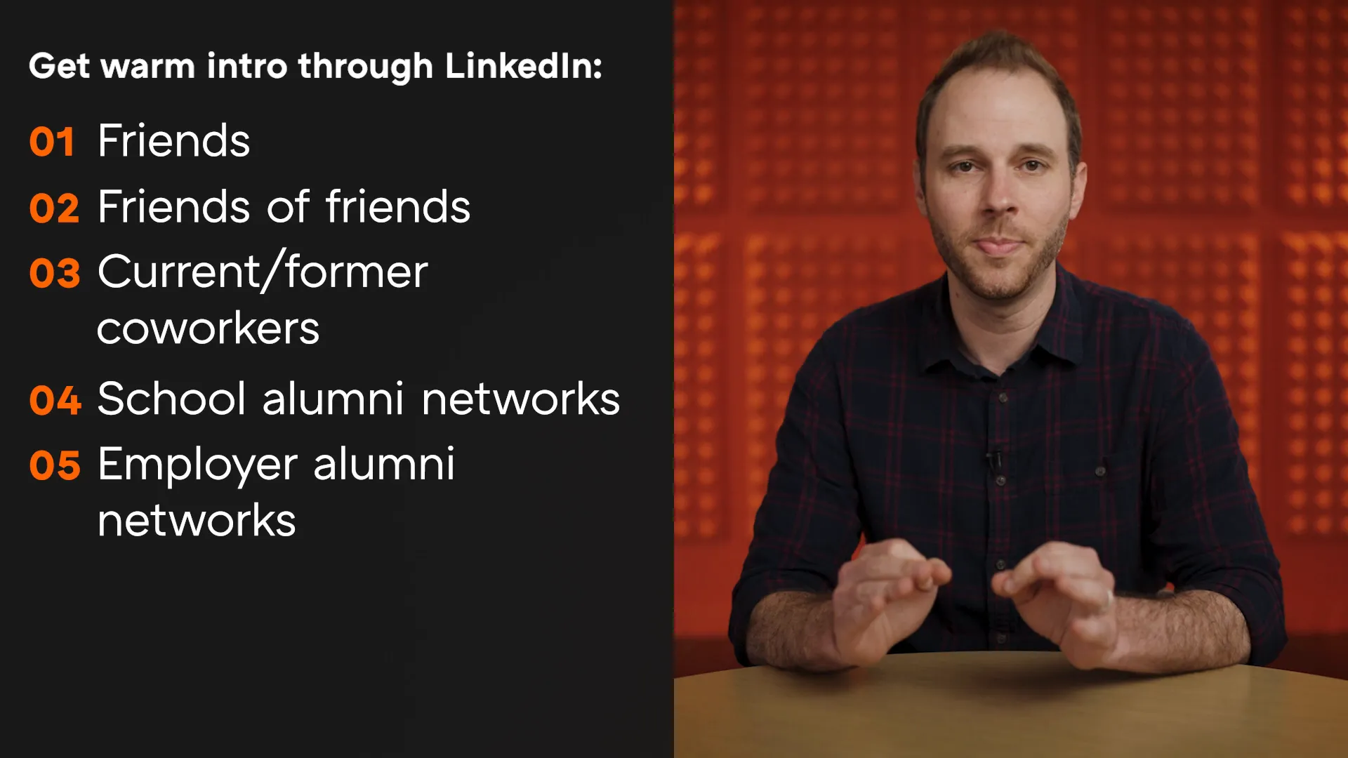 Warm introductions for email outreach