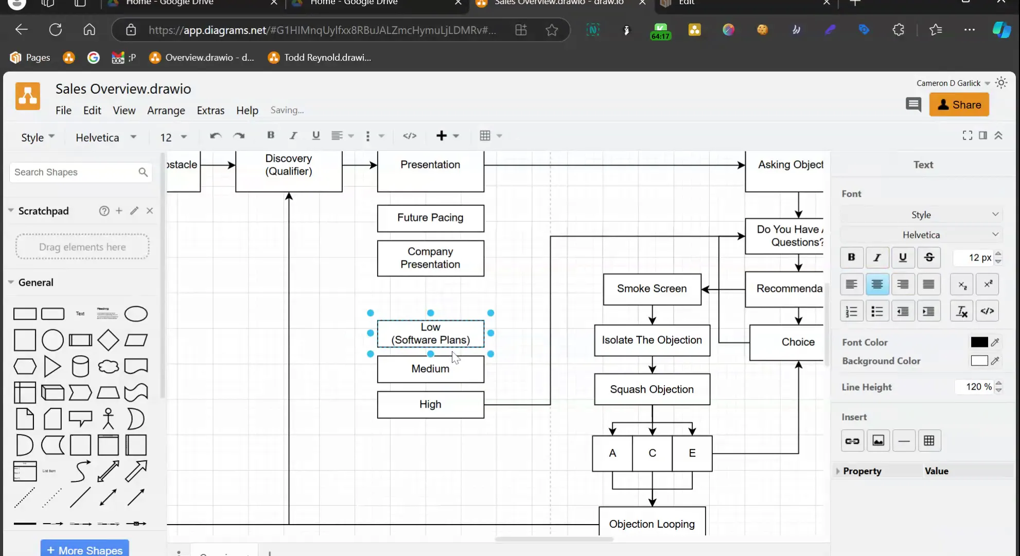 Cameron future pacing the recommendation and plan tiers