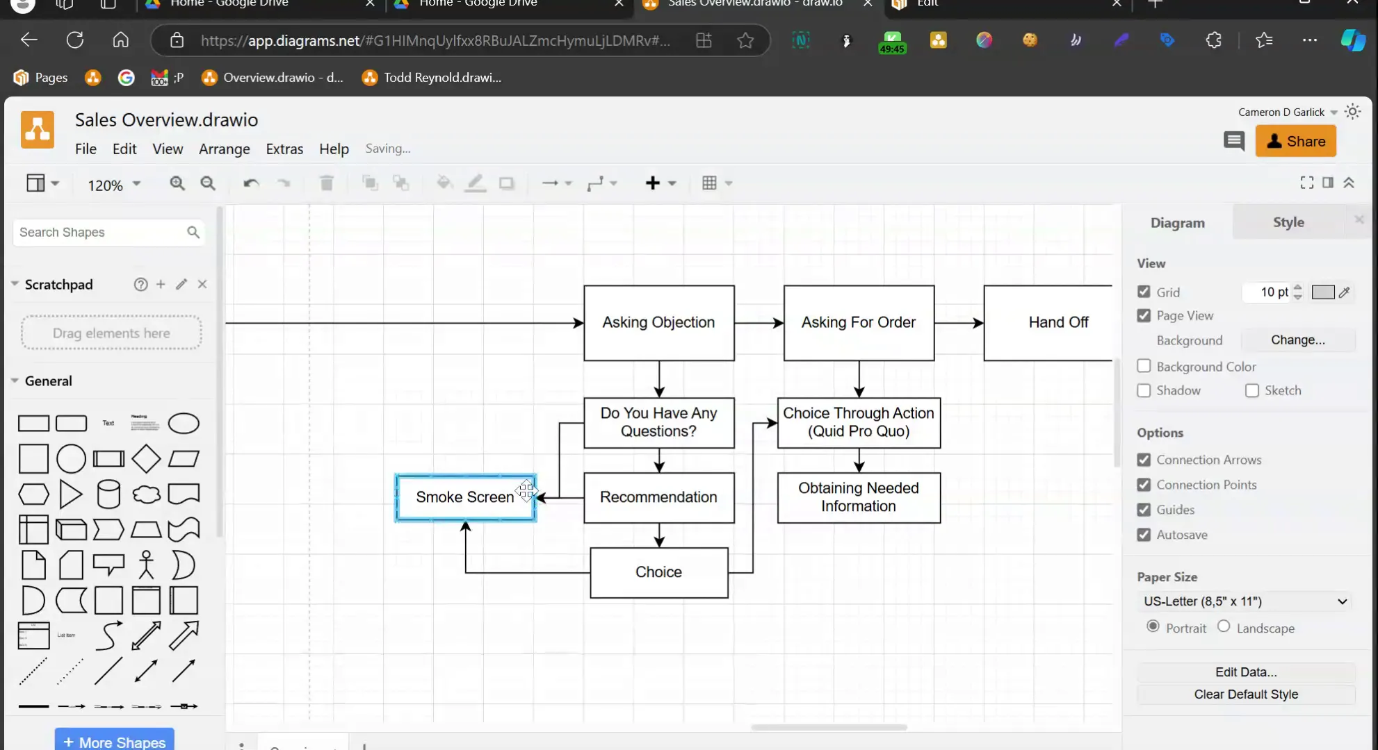 Cameron discussing smoke screens and how to isolate objections