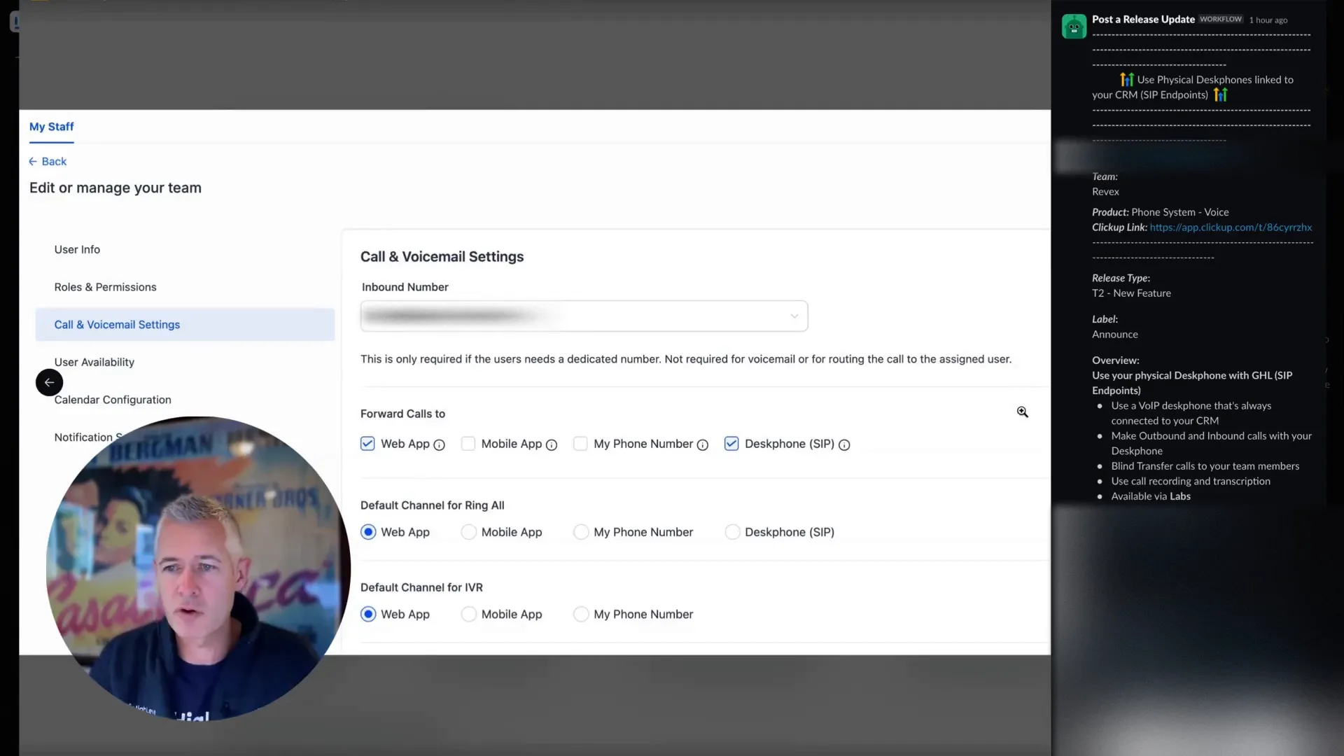 Video insight on automation and integration