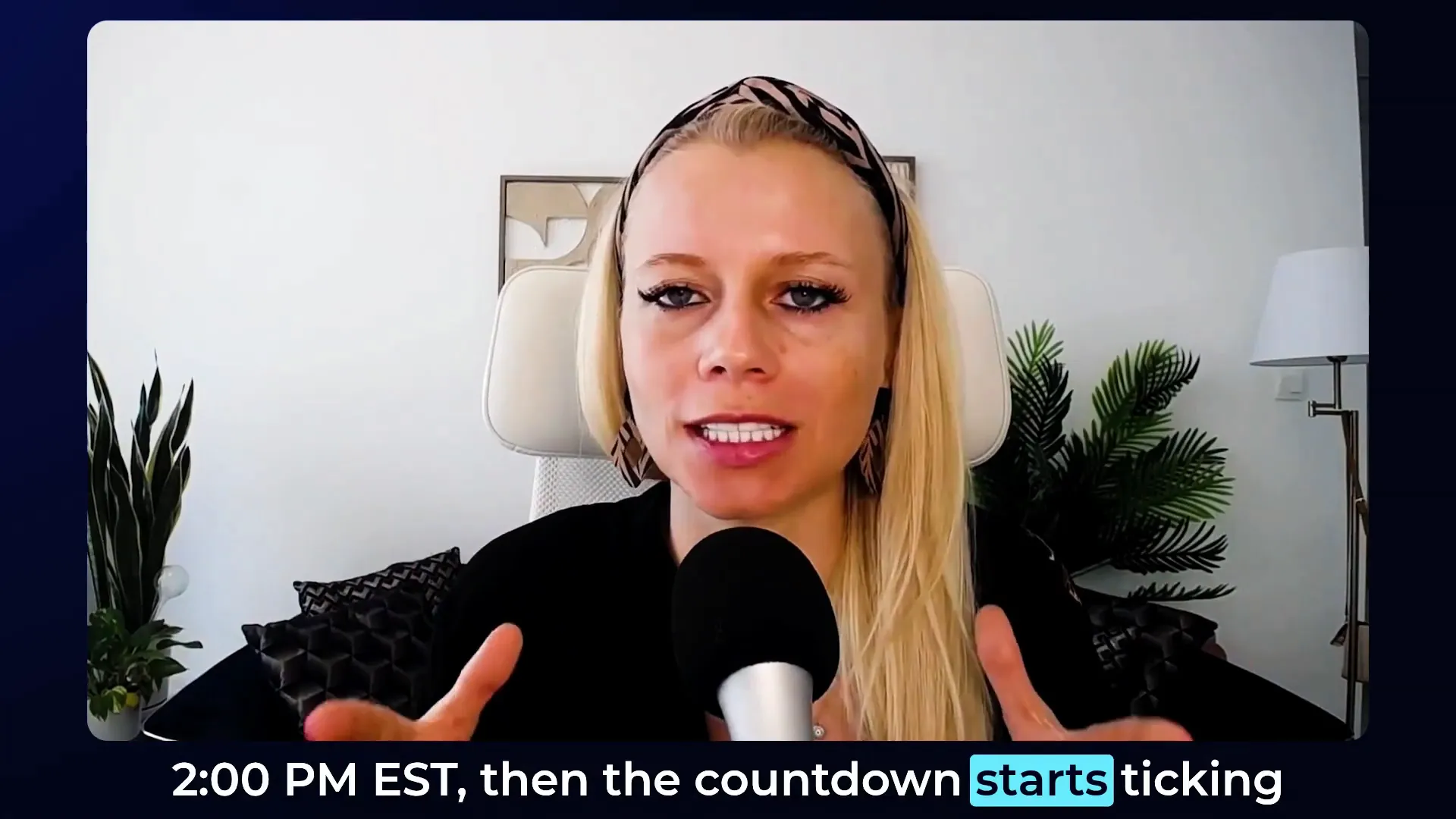 Dynamic countdown timer example showing personalized countdowns for email recipients