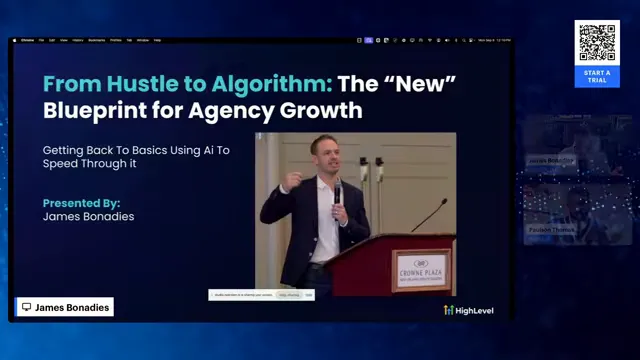 Slide: From hustle to algorithm - framework overview