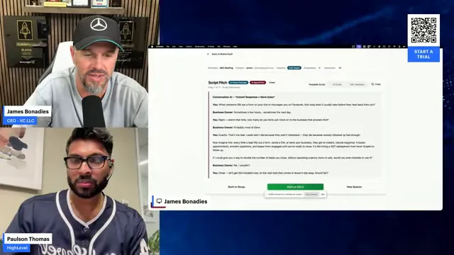 Pitch moment: imagine 24/7 natural responses that book appointments