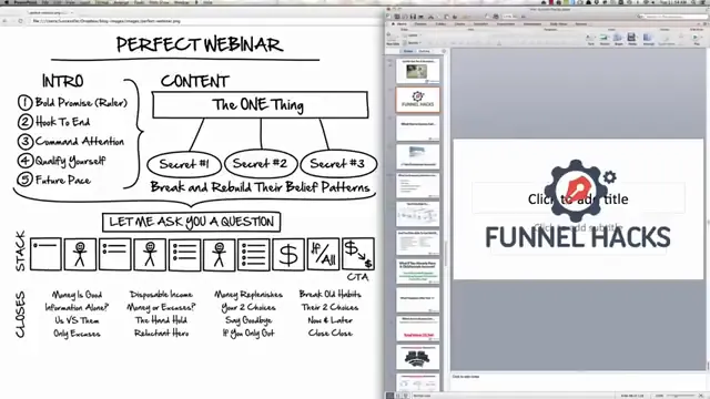 Example stack slide with core product and bonuses