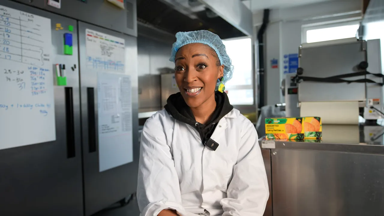 Natasha introducing herself: The Vegan Patty Lady