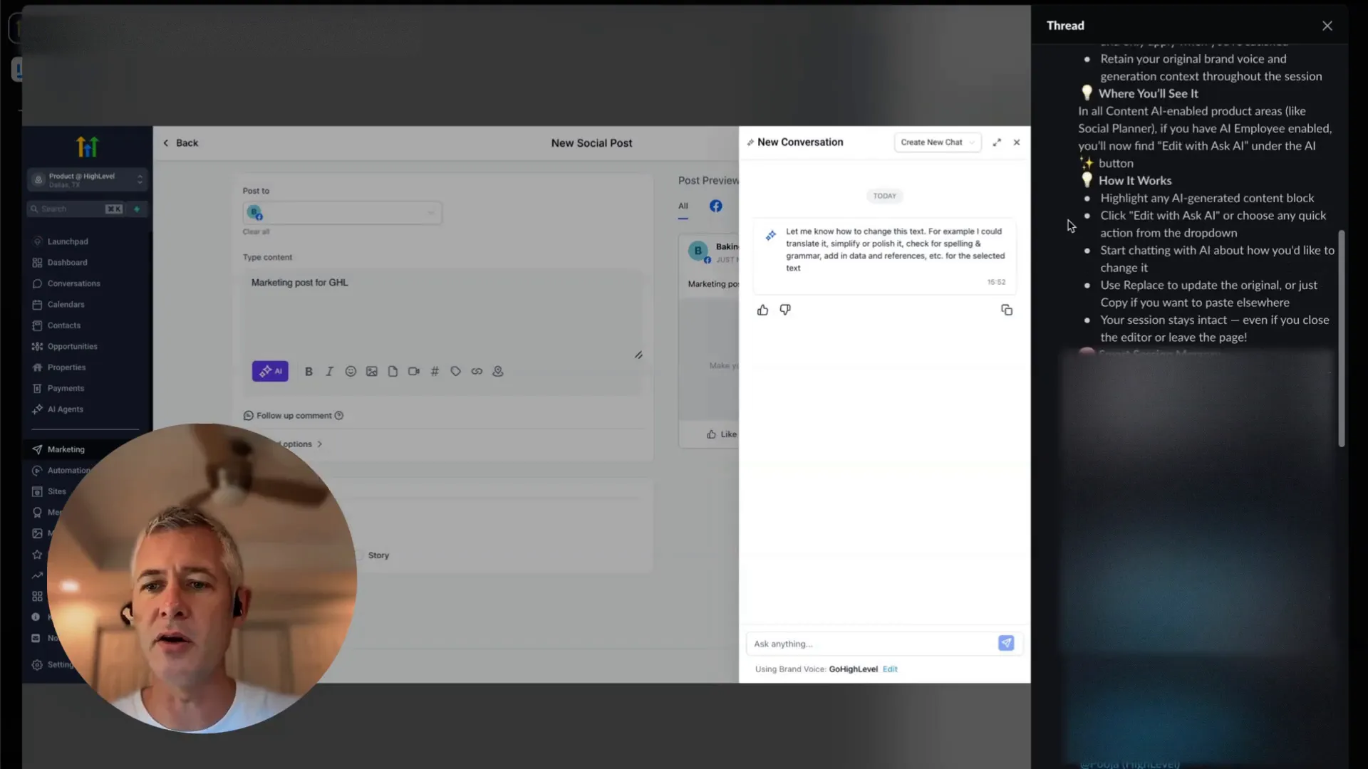 Restaurant marketing funnel and automation with GFunnel