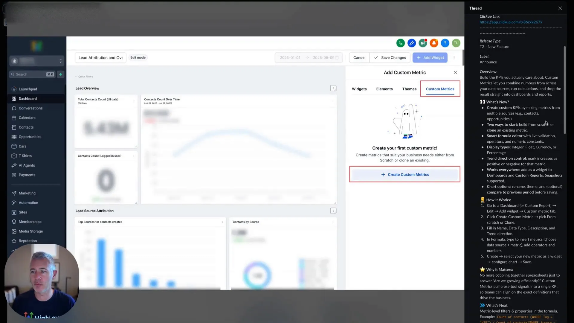Creating custom KPIs by mixing metrics from multiple sources