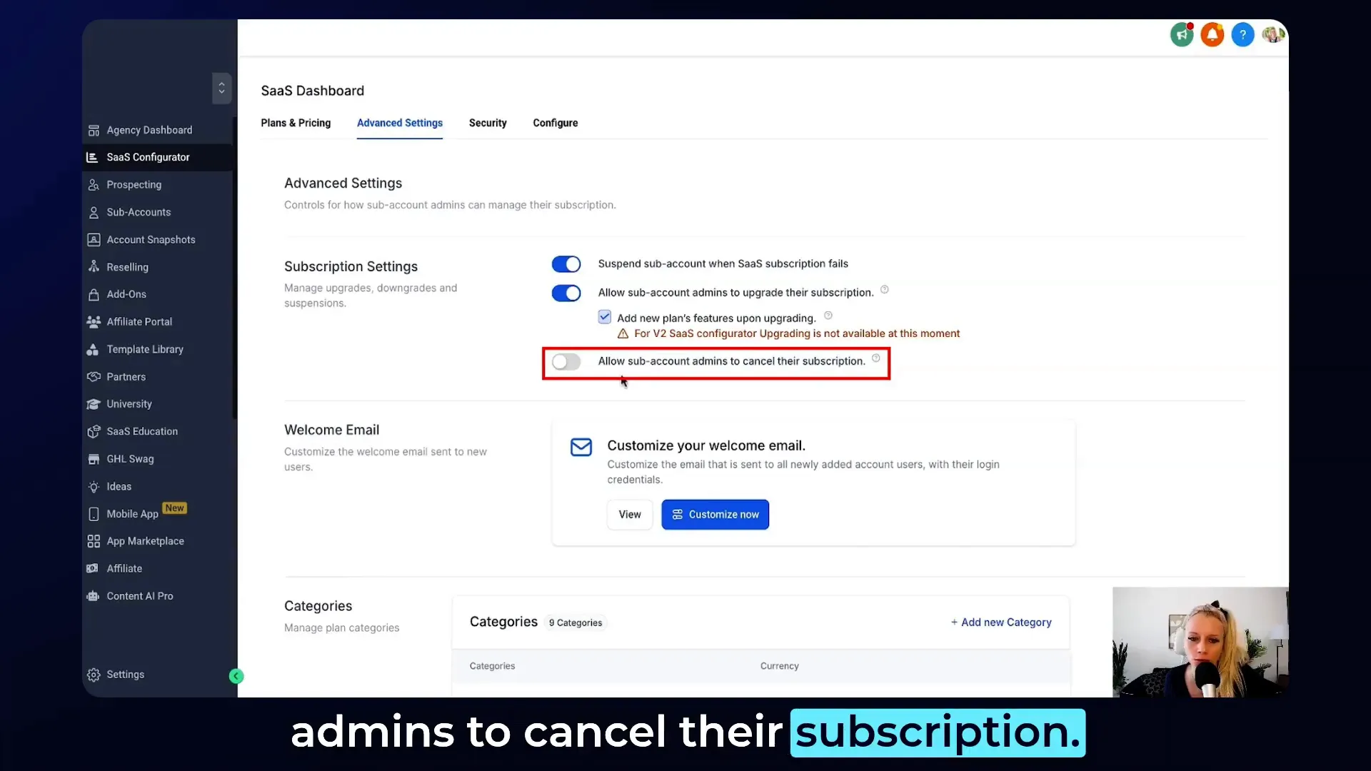 Restaurant marketing funnel built with GFunnel