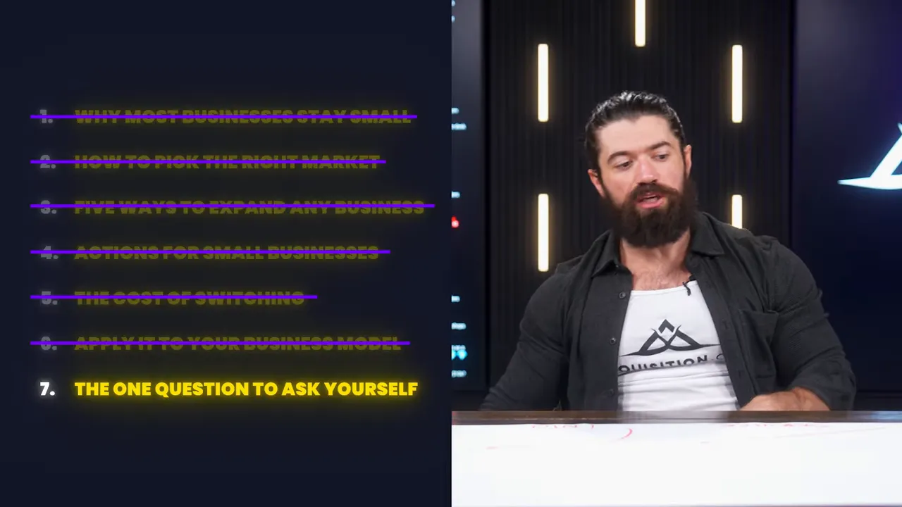 Alex finishing with the challenge: pick the harder thing and build a cooler story