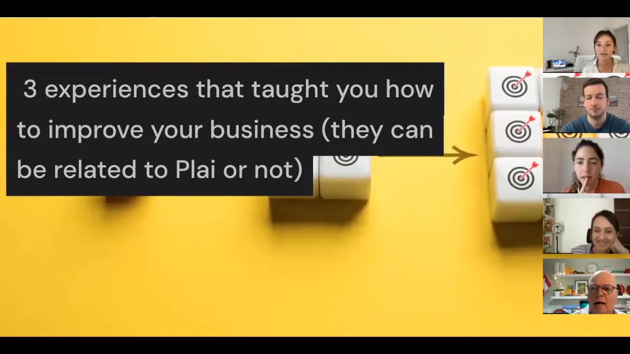 Ray explaining his rebranding plans