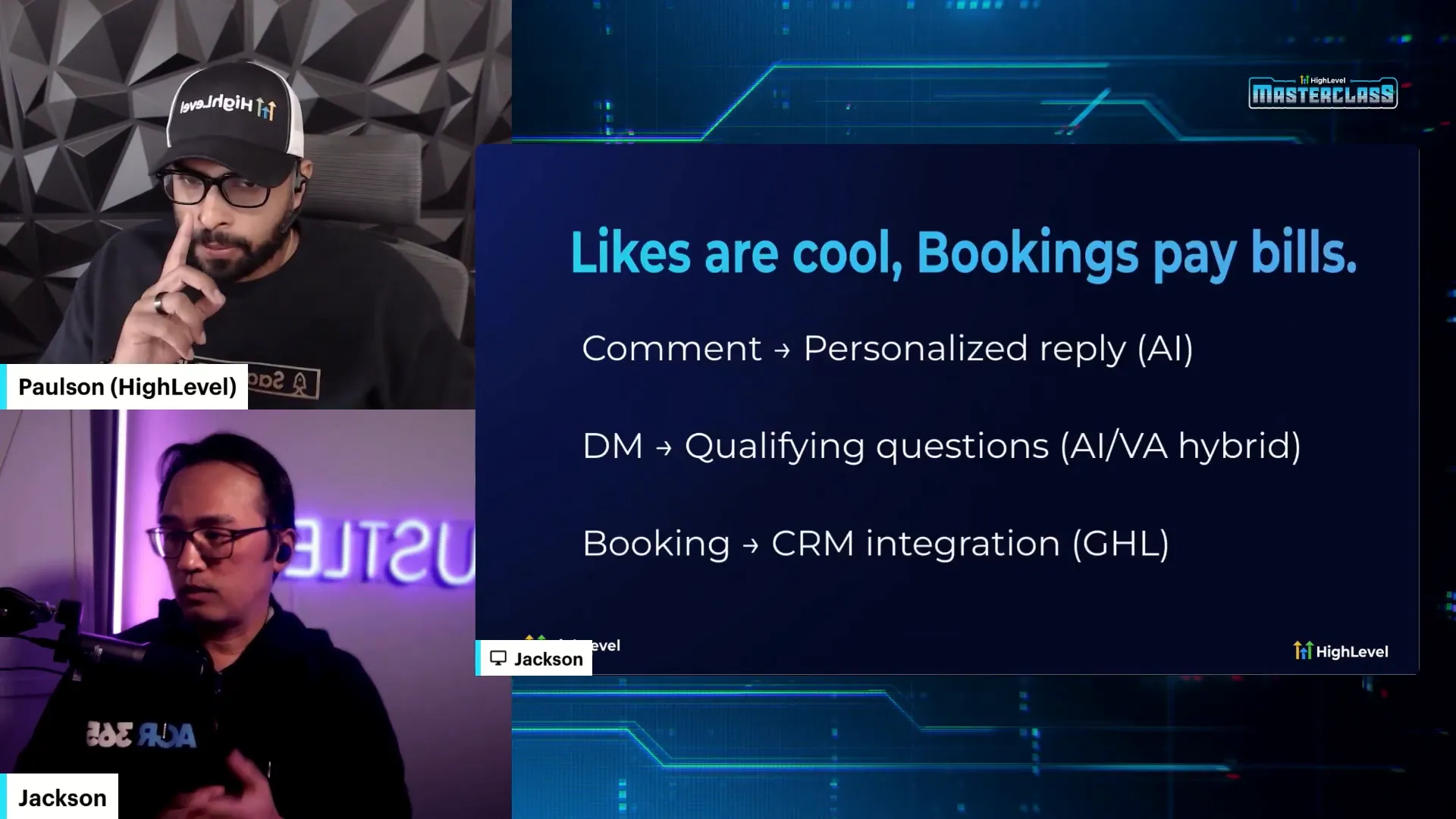 AI agent managing thousands of conversations and booking appointments