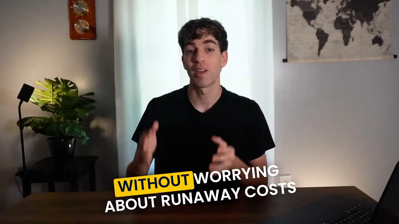 Comparison slide highlighting cost-per-execution savings at scale