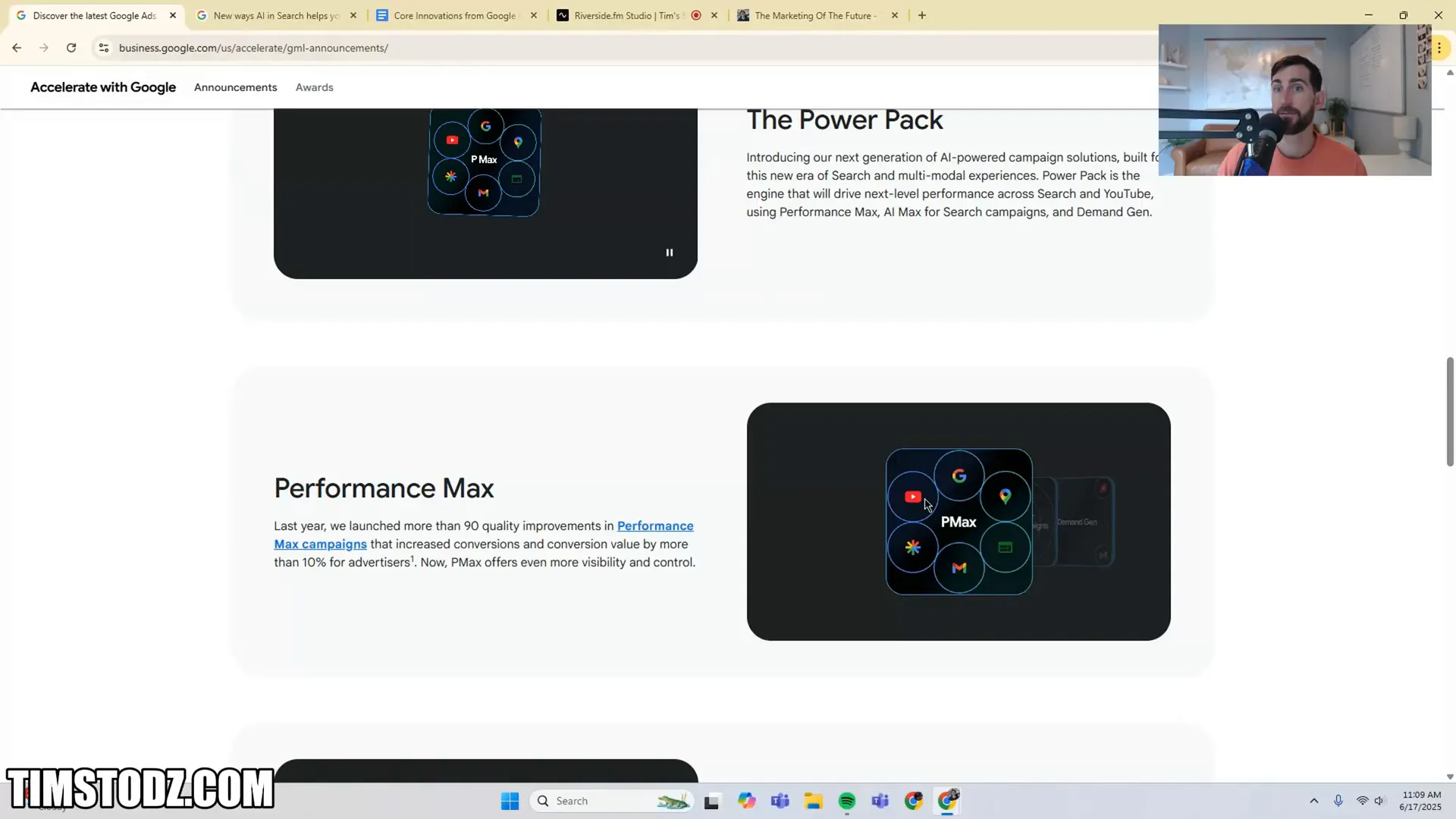 Performance Max campaign logos across Google platforms